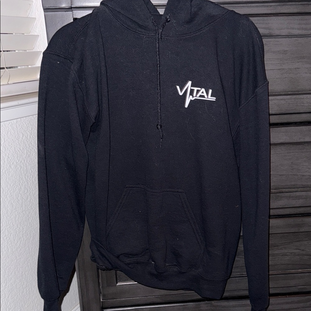 Black Men's Hoodie Sweater